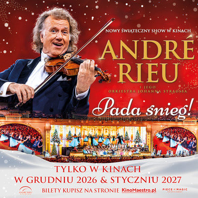 Plakat wydarzenia:  André Rieu. Pada śnieg